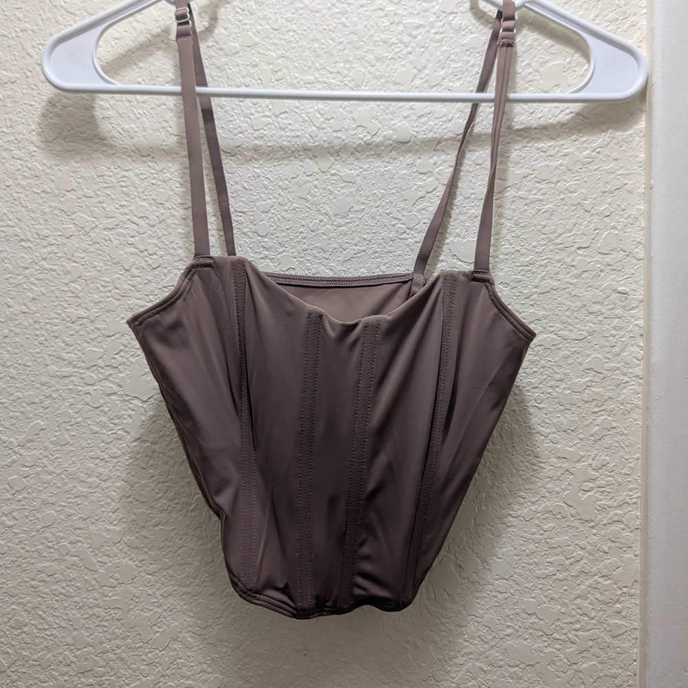 Elegant Brown Women's Top
